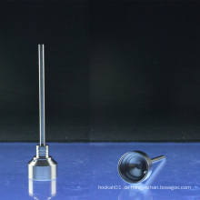2-teilige Titan-Carb-Kappe für 14mm 18mm Domeless Nails (ES-TN-006)